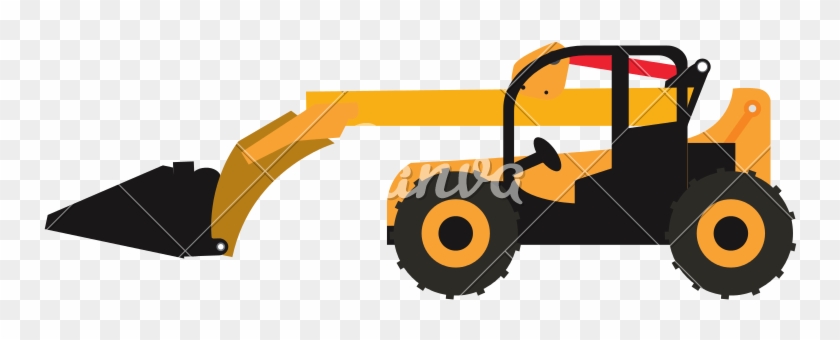 Wheel Loader Vehicle Icon - Wheel Loader Vehicle Icon #1479000