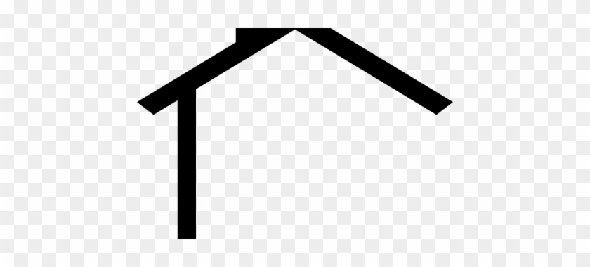 Pin House Outline Clip Art - Pin House Outline Clip Art #1480330