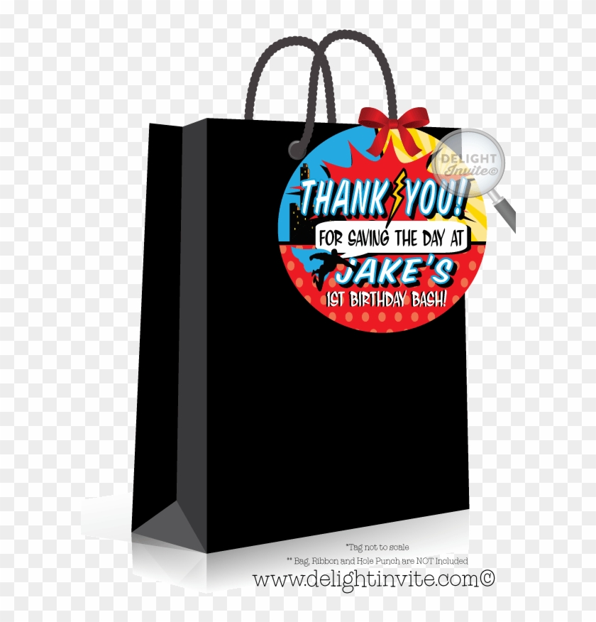 Superhero Comic Book Party Favor Tags - Superhero Comic Book Party Favor Tags #1480383