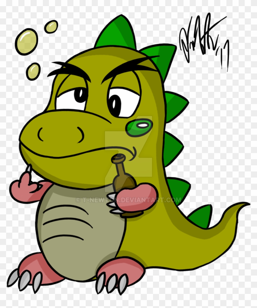 Clip Art Drunk Dragon - Clip Art Drunk Dragon #1480850