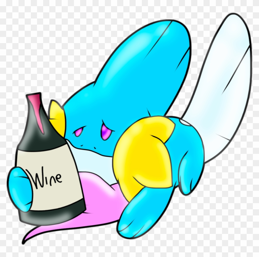 Drunk Mudkip By Arkhamthemudkip - Drunk Mudkip By Arkhamthemudkip #1480884