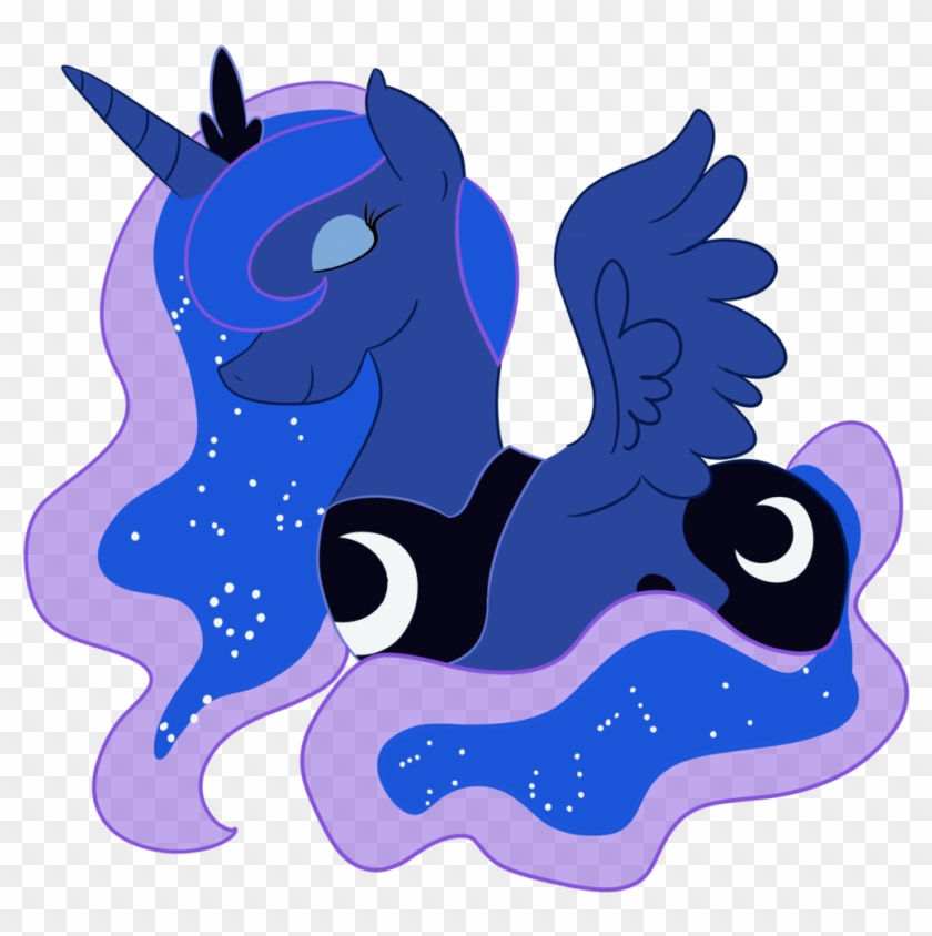 Clip Black And White Artist Pansyseed Closed Pony Luna - Clip Black And White Artist Pansyseed Closed Pony Luna #1481553