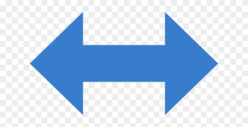 Grammar Translation Method - Double Sided Arrow Png #231085