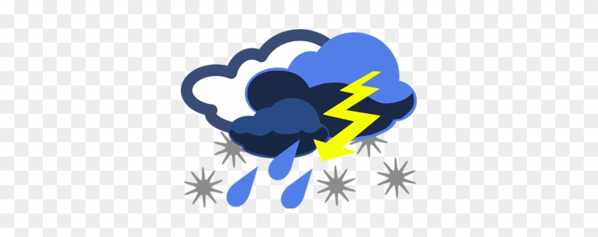 Winter School Closing Information - Stormy Weather Clip Art #231742