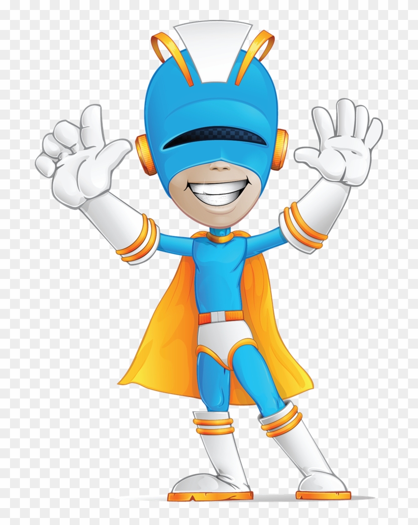 Superhero Free To Use Clip Art - Cartoon Superhero Characters #232172