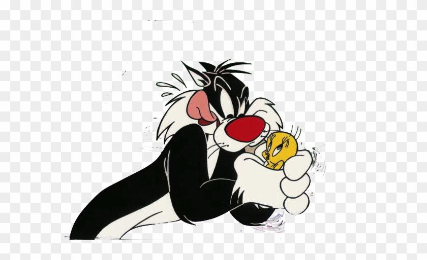 There Are Two Types Of Subject Compliments - Sylvester And Tweety Angry #232867