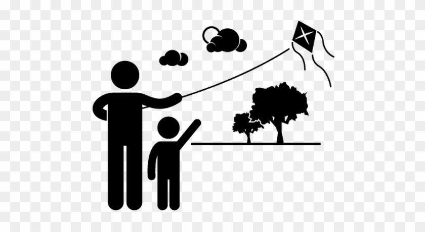 Recreational Outdoor Leisure Activities - Icon Fly A Kite #233106