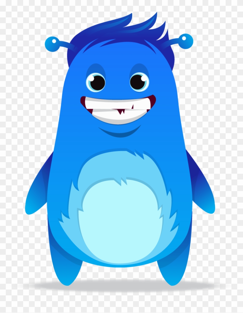 One Monster From Class Dojo - Class Dojo Monsters Blue #233230