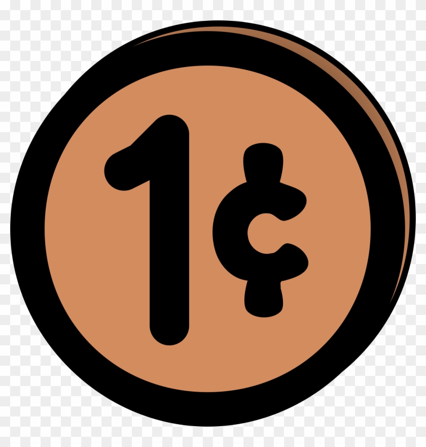 United States Penny Coin Clip Art - 1 Cent Clipart #233594