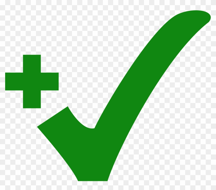 Check Mark Plus And Minus Signs Clip Art - Check Plus Clip Art #233792