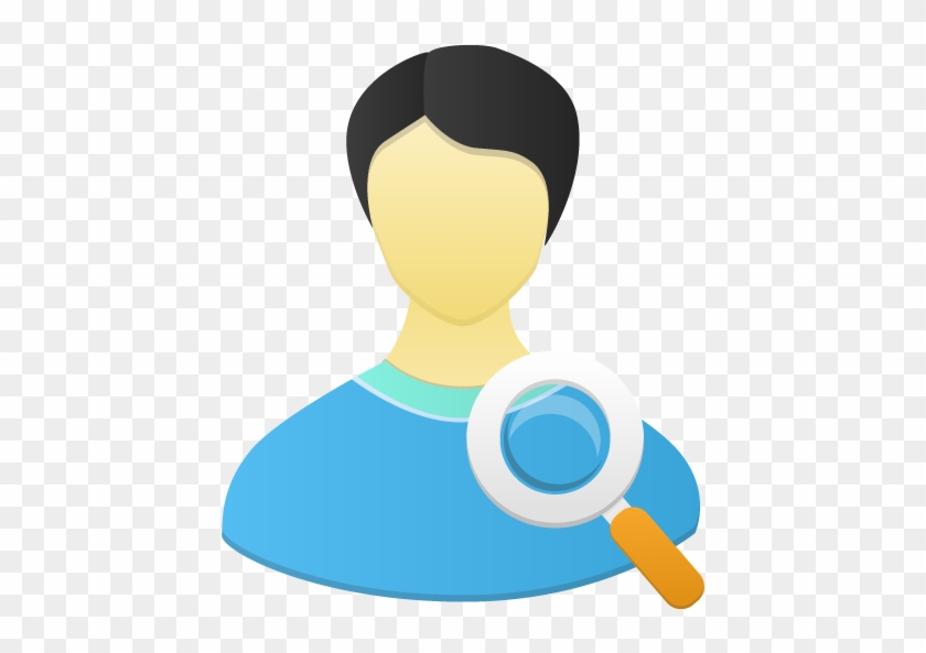 Search Male User Icon - Search Male User Icon #1483018