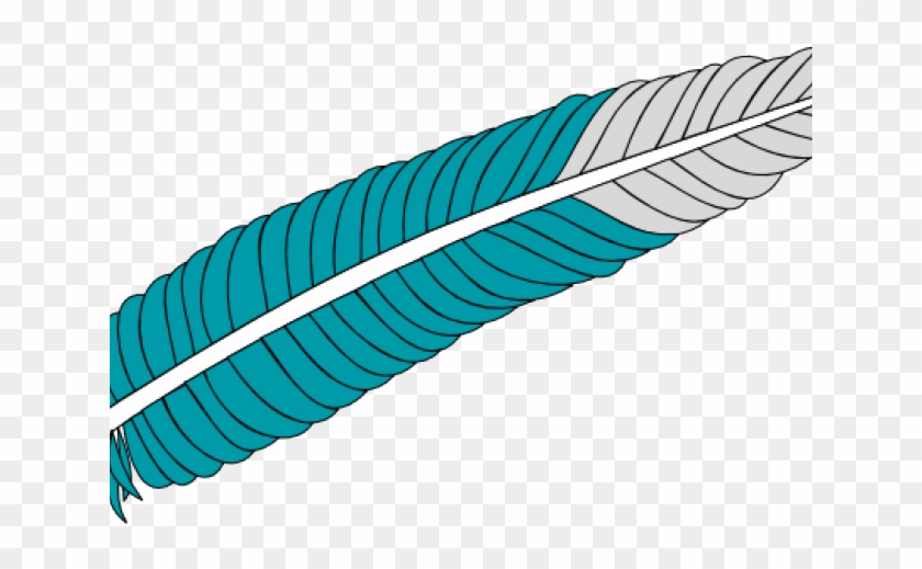 Feather Clipart Teal - Feather Clipart Teal #1483394
