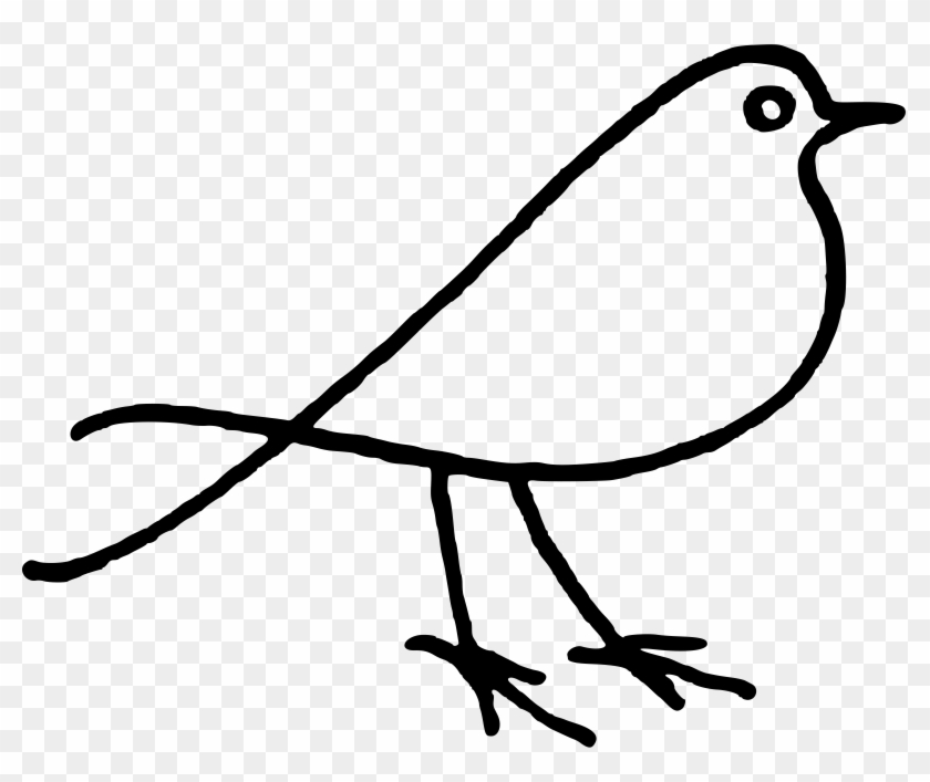 Bird Clipart Doodle - Bird Clipart Doodle #1483419