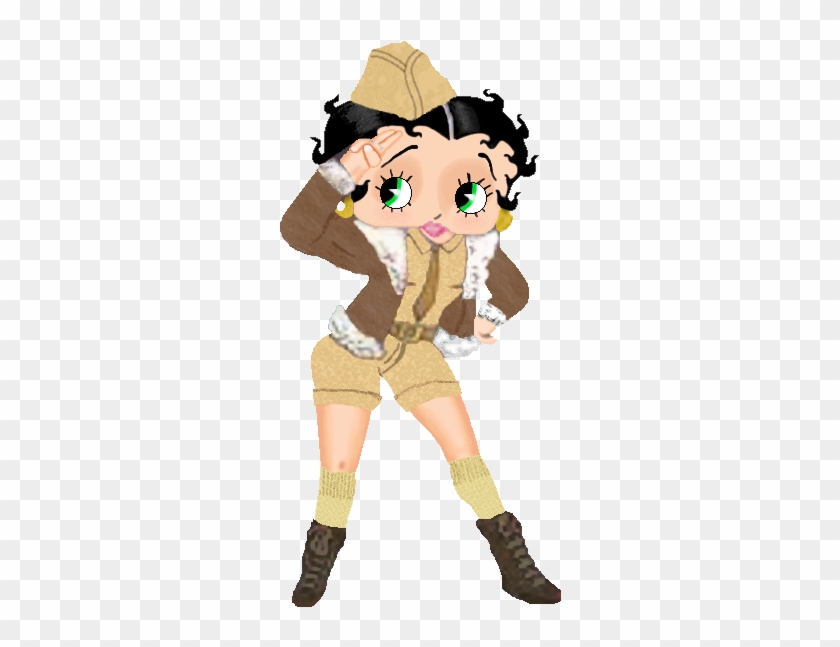 Betty Boop Doing Her Part To Sell Girl Scout Cookies - Betty Boop Doing Her Part To Sell Girl Scout Cookies #1484770