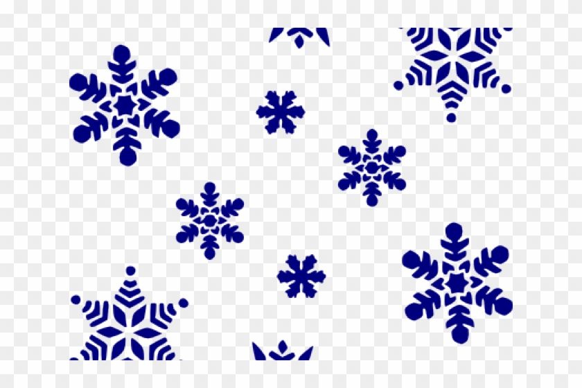 Snowflakes Clipart Navy Blue - Snowflakes Clipart Navy Blue #1485430