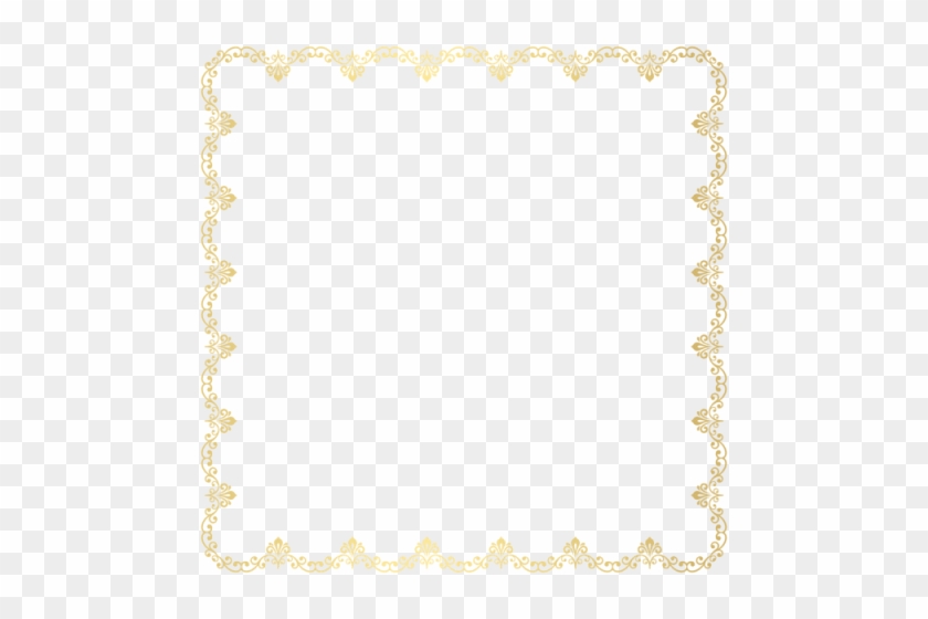 Free Png Download Deco Frame Border Transparent Clipart - Free Png Download Deco Frame Border Transparent Clipart #1485857