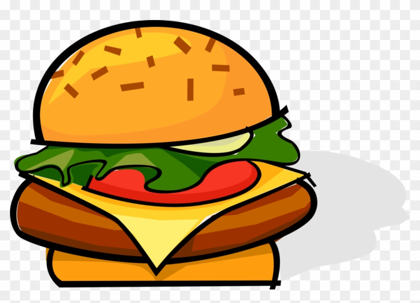 Burger Meal Image Illustration - Burger Meal Image Illustration #1486170