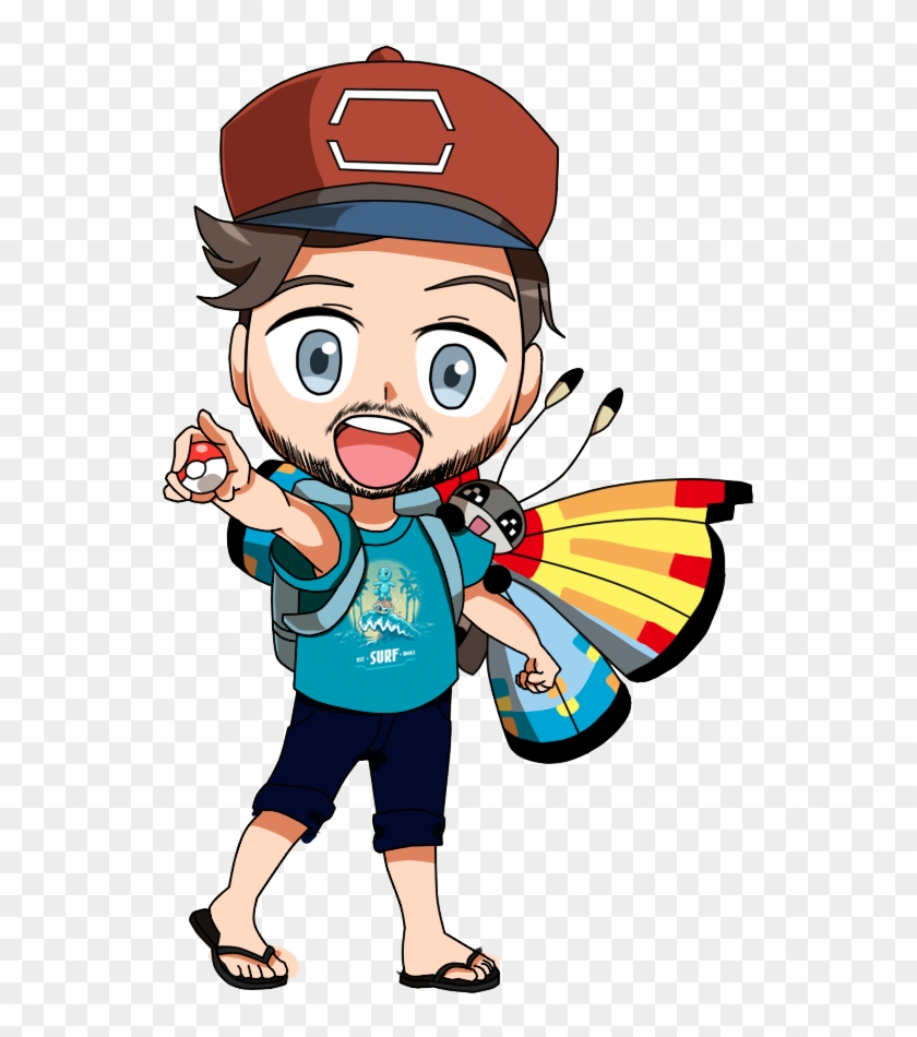 Chibi Vacoa And Vivillon By Meg Marmite - Chibi Vacoa And Vivillon By Meg Marmite #1486807
