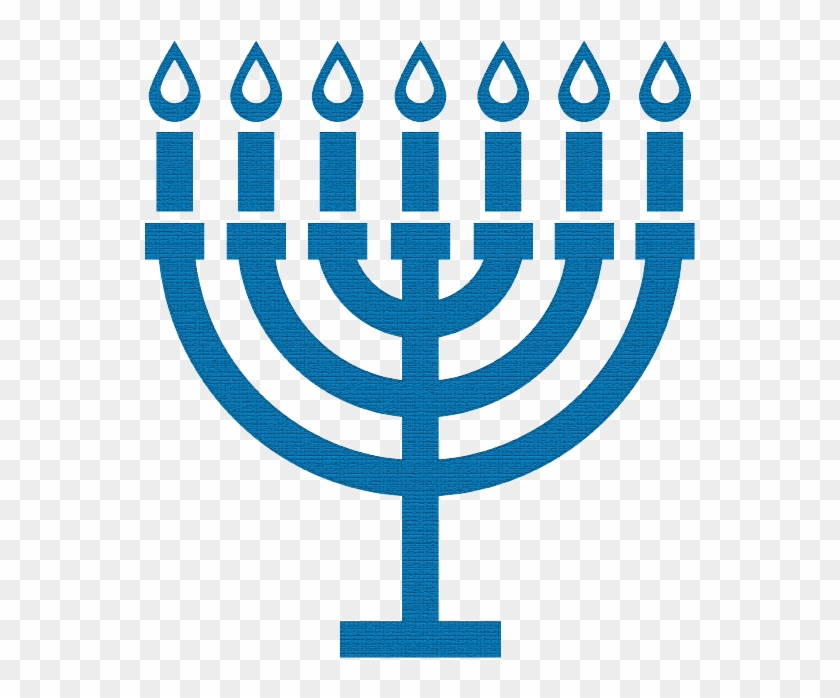 Graphic Stock Blue Menorah Clipart - Graphic Stock Blue Menorah Clipart #1486890