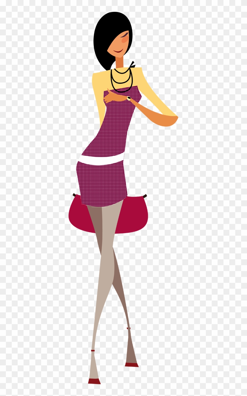 Young Lady Waiting Decorative Sticker - Young Lady Waiting Decorative Sticker #1487767