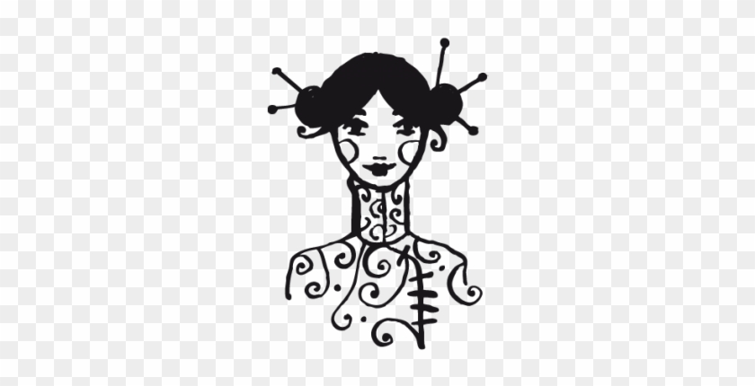 Sticker Young Lady Available Options - Sticker Young Lady Available Options #1487770