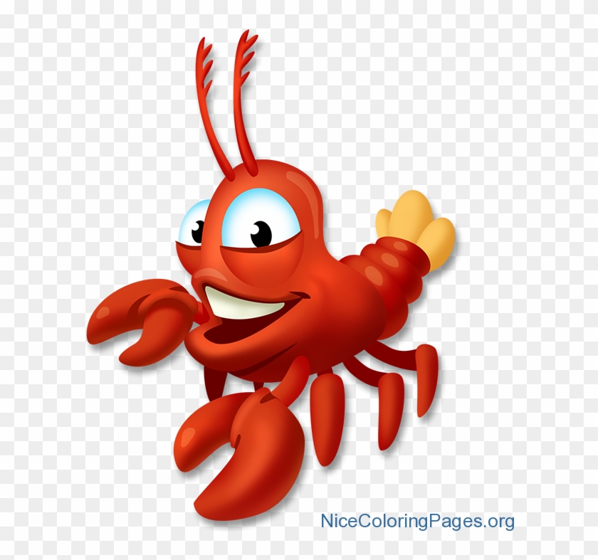Lobster Clipart Coloring Page - Lobster Clipart Coloring Page #1488028