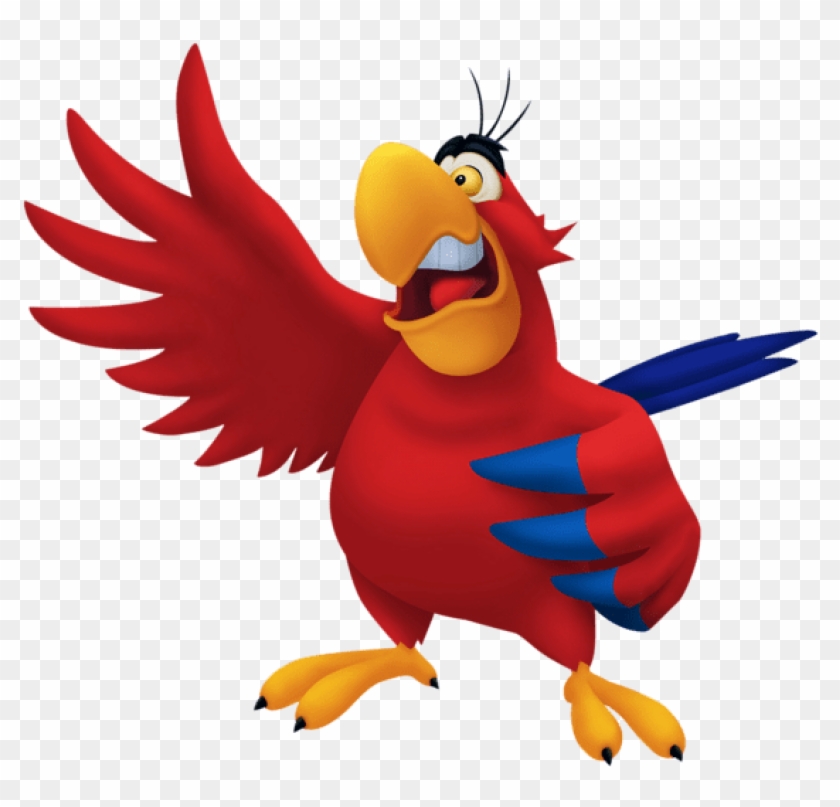 Download Transparent Aladdin Parrot Iago Png Cartoon - Download Transparent Aladdin Parrot Iago Png Cartoon #1489107