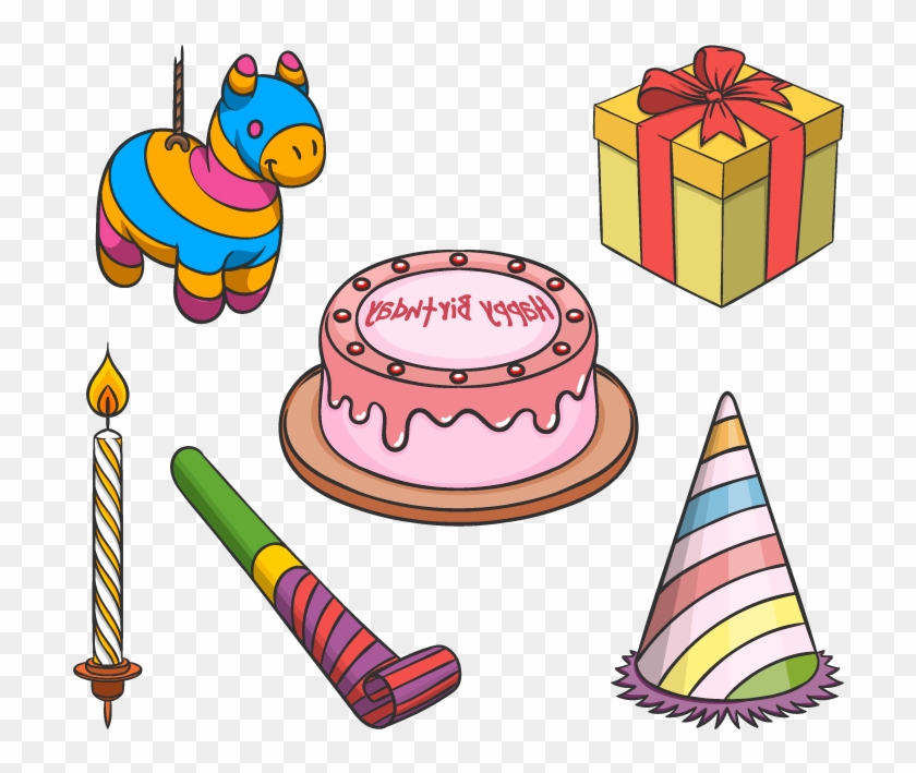 Gift Items For Birthday Bqdd Birthday T Clip Art Vector - Gift Items For Birthday Bqdd Birthday T Clip Art Vector #1489121