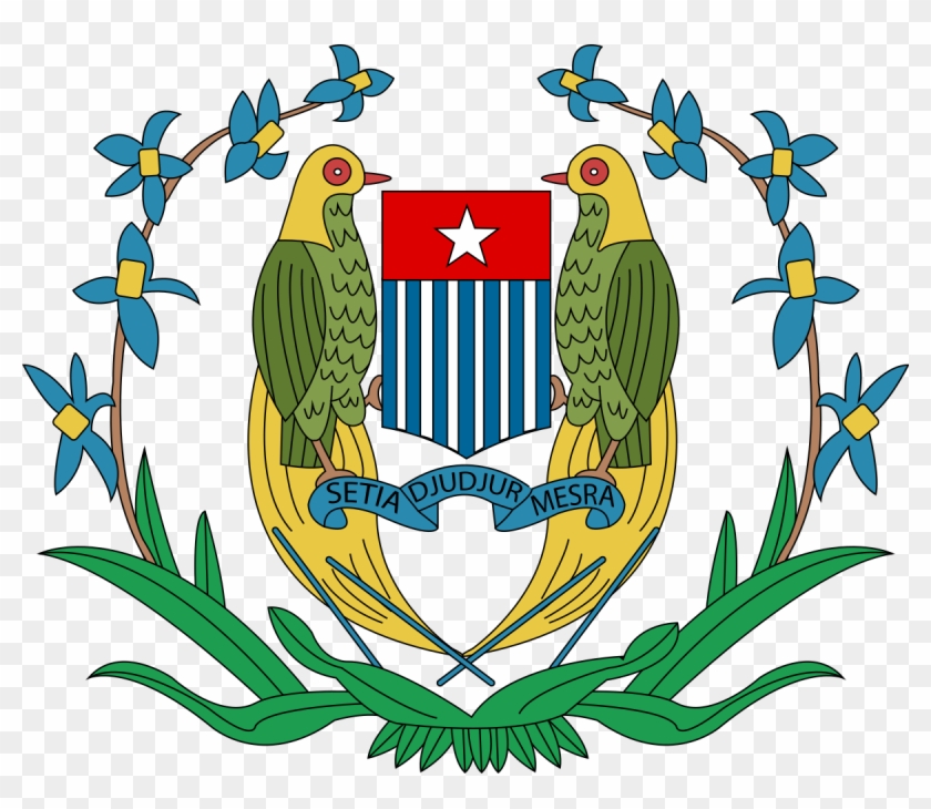 Coat Of Arms Of Netherlands New Guinea - Coat Of Arms Of Netherlands New Guinea #1489129
