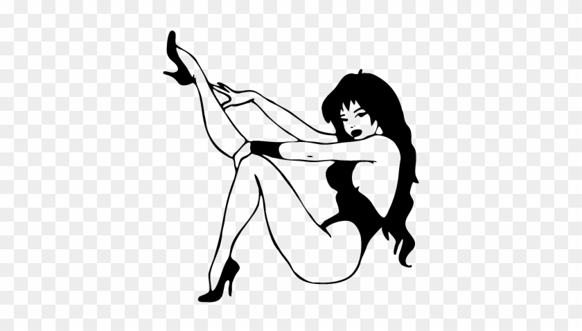 Pinup Girl Eortic Decal - Pinup Girl Eortic Decal #1489360