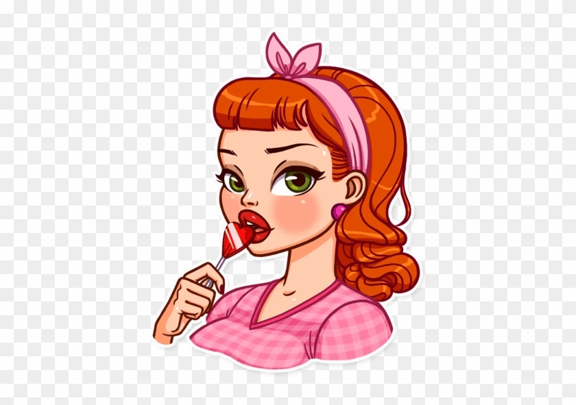“pin-up Girl” Stickers Set For Telegram - “pin-up Girl” Stickers Set For Telegram #1489372