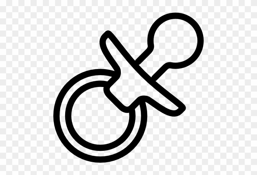 Vector Royalty Free Pacifier Outline Pinterest - Vector Royalty Free Pacifier Outline Pinterest #1489711