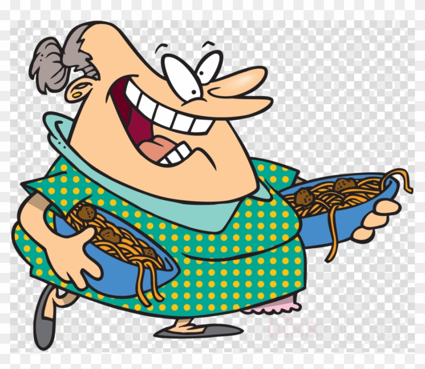Old Italian Lady Cartoon Clipart Italian Cuisine Pasta - Old Italian Lady Cartoon Clipart Italian Cuisine Pasta #1490430