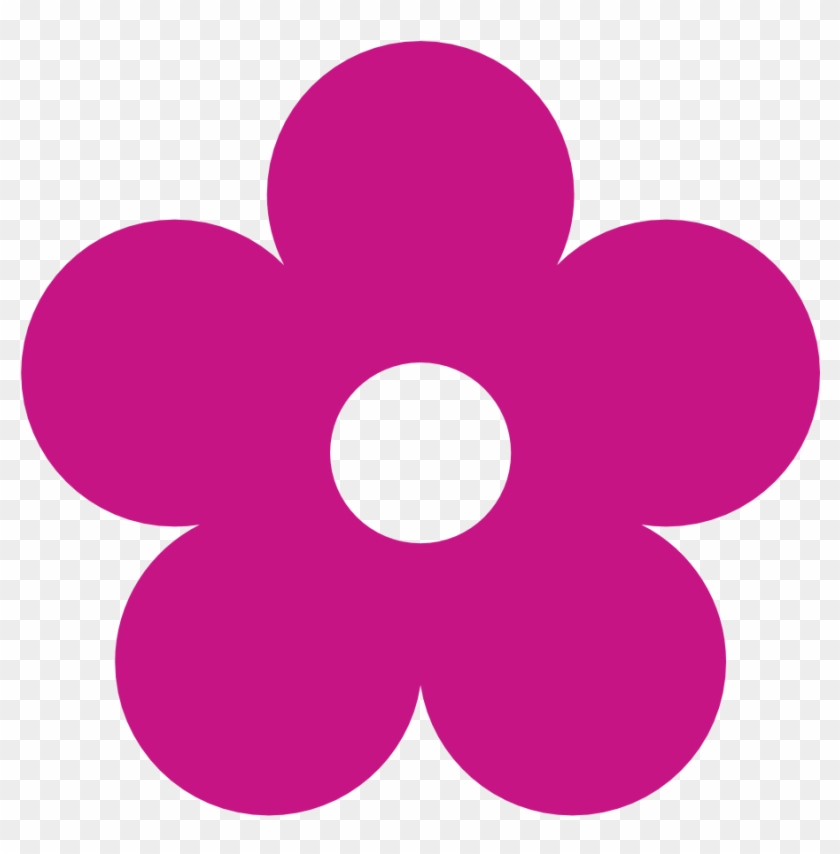 Violet Flower Clip Art - Violet Flower Clip Art #1491022