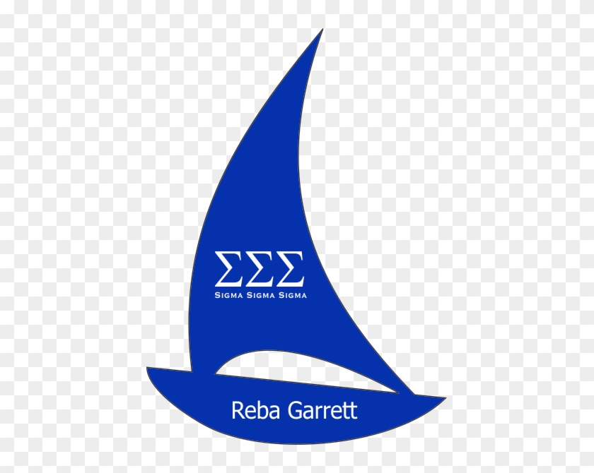Sail Boat Shape Name Tag For Sigma - Sail Boat Shape Name Tag For Sigma #1491215