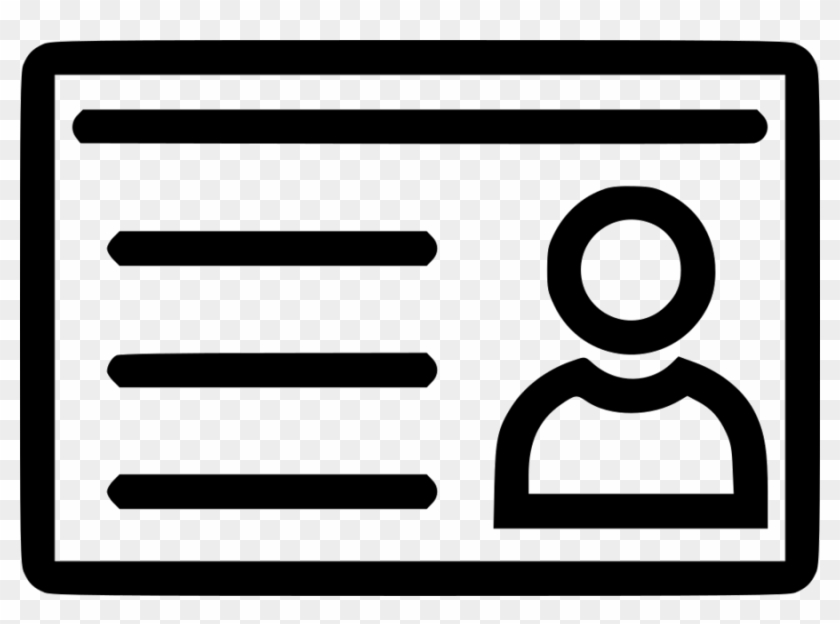 Student Id Vector Clipart Identity Document International - Student Id Vector Clipart Identity Document International #1492671