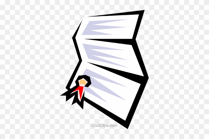 Certificate Royalty Free Vector Clip Art Illustration - Certificate Royalty Free Vector Clip Art Illustration #1493358