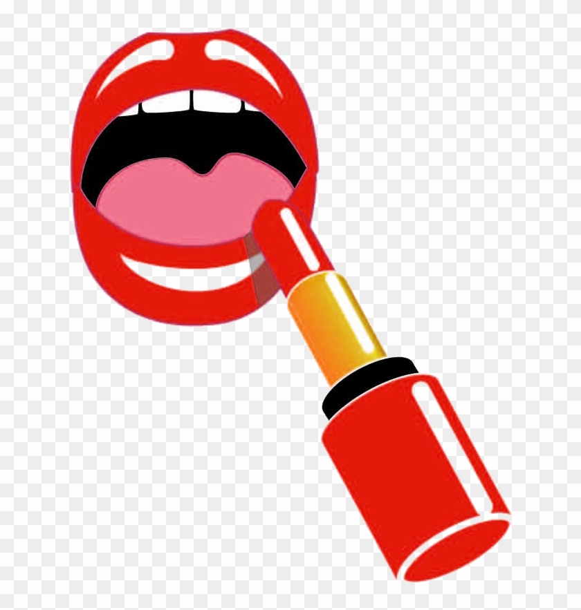 Lipstick Cosmetics Clip Art - Lipstick Cosmetics Clip Art #1493679