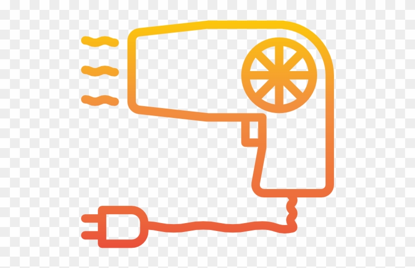 Hair Dryer Free Icon - Hair Dryer Free Icon #1493835