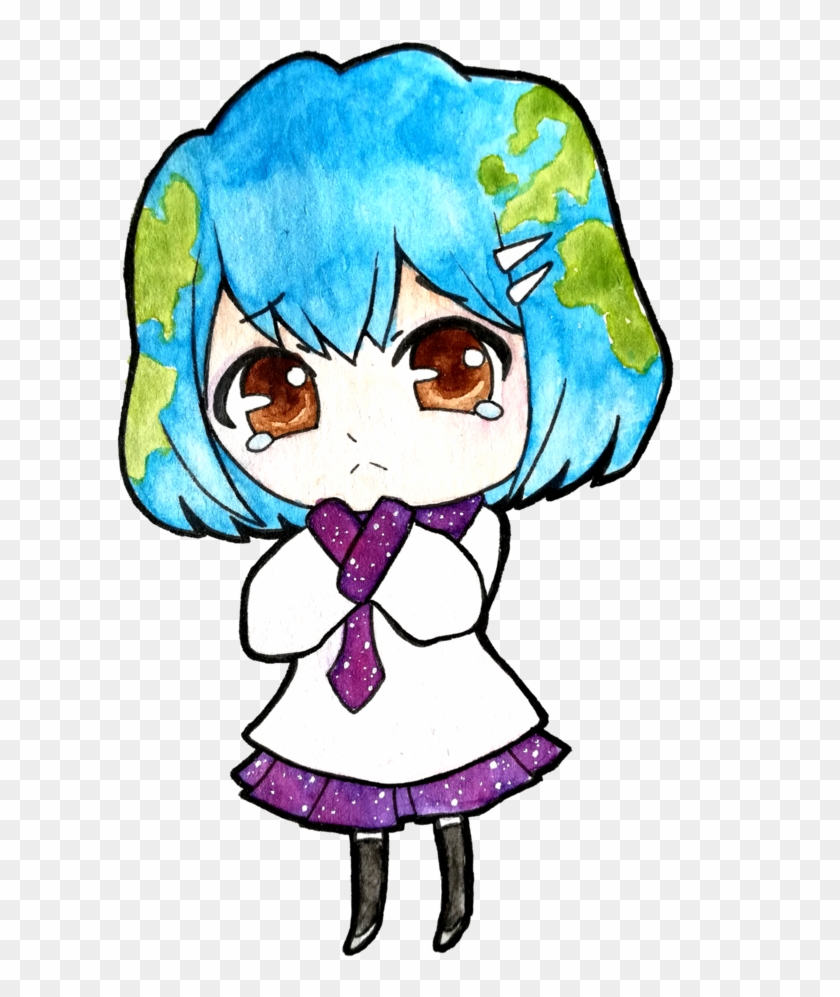 Earth-chan By Brysiaa - Earth-chan By Brysiaa #1494121