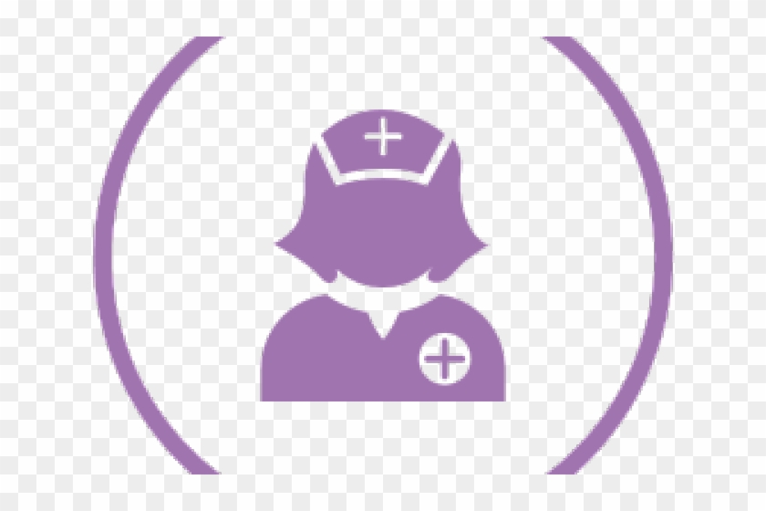 Nurse Clipart Purple - Nurse Clipart Purple #1494238