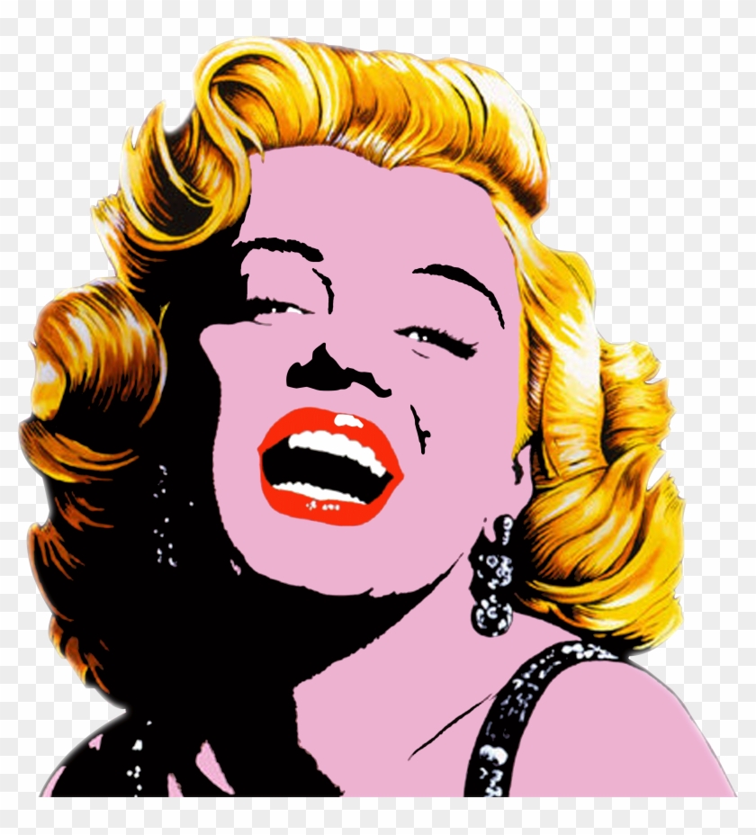 Marilyn Monroe Painting Canvas Pope Transprent Png - Marilyn Monroe Painting Canvas Pope Transprent Png #1494665