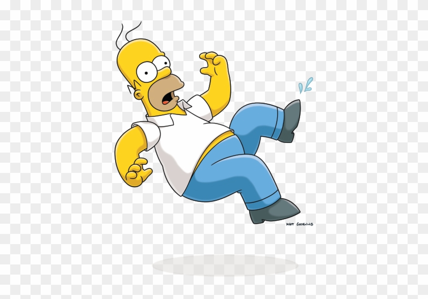 Homer Slipping - Homer Slipping #1494988