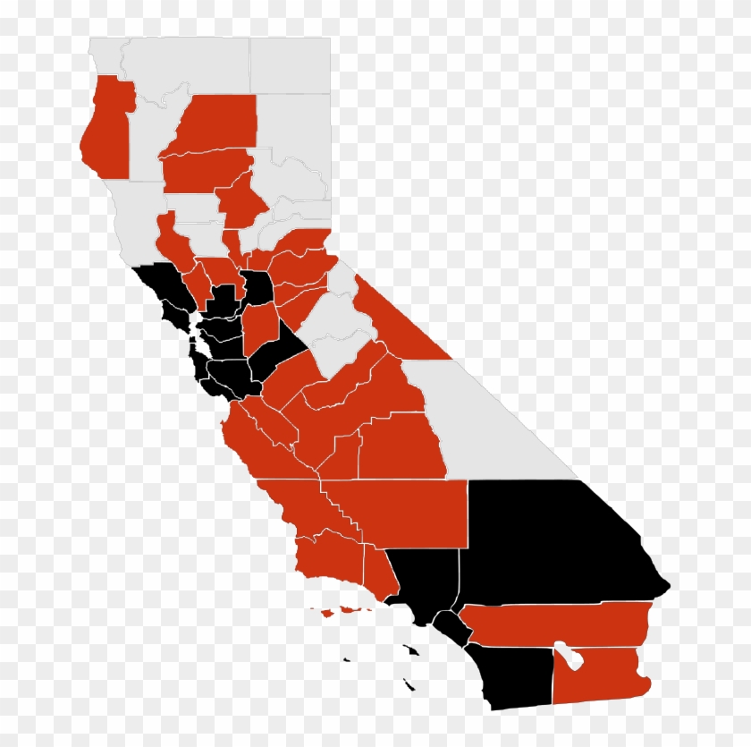 H1n1 California Map - H1n1 California Map #1495055