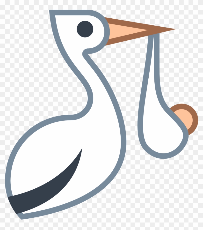 Stork Clipart Baby Carrier - Stork Clipart Baby Carrier #1495486