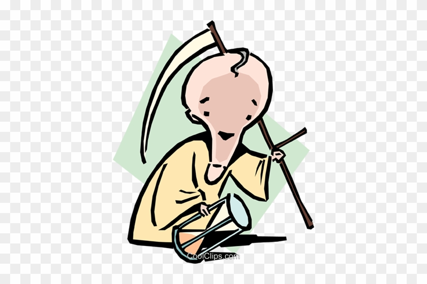 Cartoon Monk Royalty Free Vector Clip Art Illustration - Cartoon Monk Royalty Free Vector Clip Art Illustration #1496284