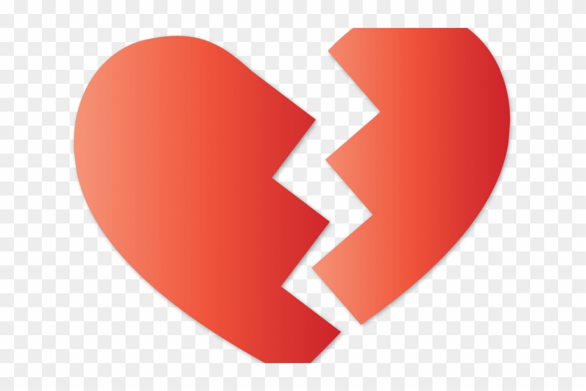 Broken Heart Clipart Big - Broken Heart Clipart Big #1496340