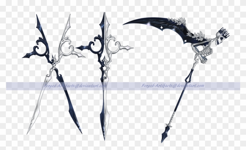 Drawn Scythe Spear - Drawn Scythe Spear #1496648