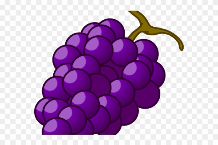 Grapes Clipart Autumn Fruit - Grapes Clipart Autumn Fruit #1496851