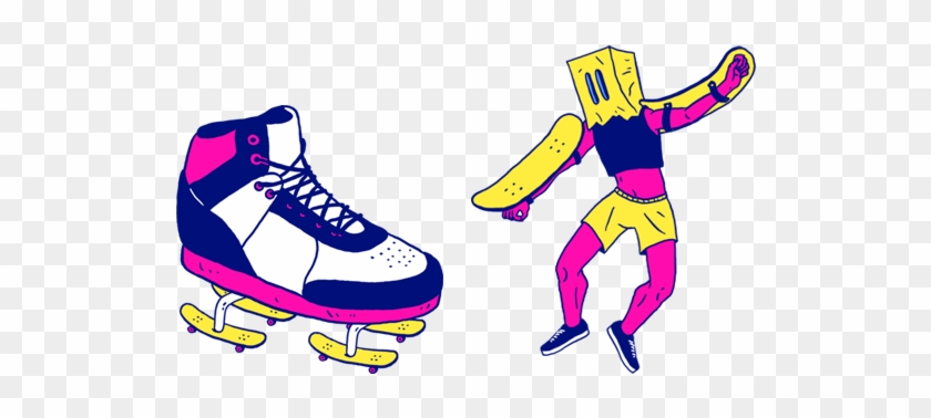 Characters For Red Bull Skate Arcade By Andrey Flakonkishochki, - Characters For Red Bull Skate Arcade By Andrey Flakonkishochki, #1496901